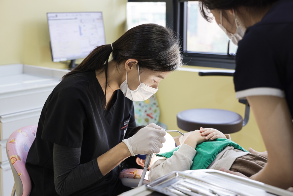 소아 진료 모습 2